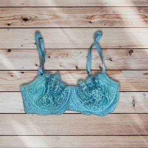 DREAM ANGELS Wicked Unlined Balconette Bra.